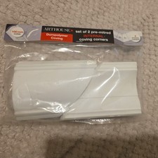 Arthouse Set Of 2 Internal Coving Corners 65mm Curve, 44mm X 44mm Depth