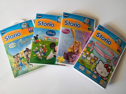 Vtech storio games - games, cartridges