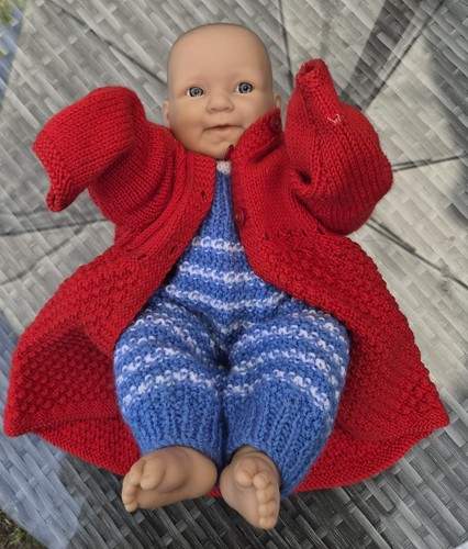 Berenguer vinyl doll - , red