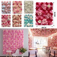 Artificial Rose Flower Wall
