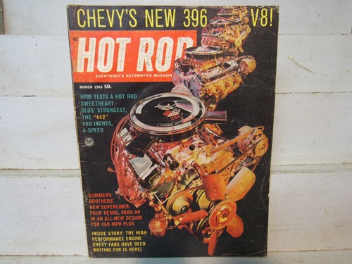 Hot rod mag - hot, 1965;
