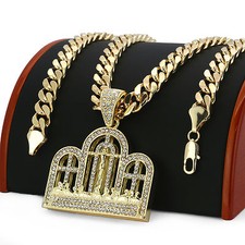 14k Gold Plated Big Last