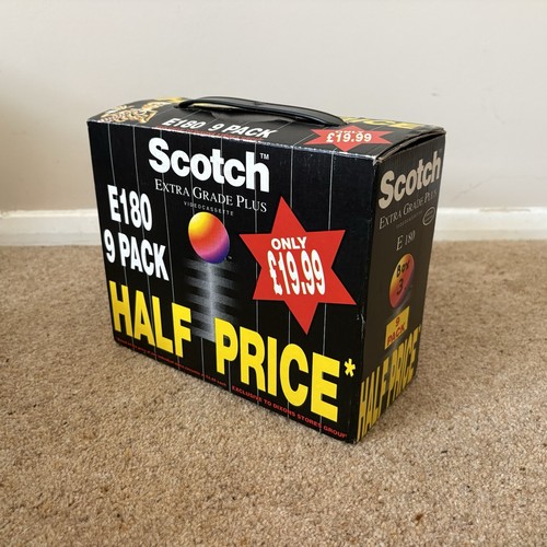 Vhs scotch vintage video - scotch,