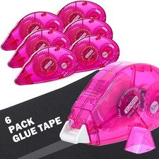 Glue Roller Tapes, 0.8cm x 10m Adhesive Tape Scrapbooking Supplies, Permanent D