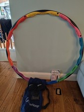 Powerhoop Deluxe Weighted Hula Hoop Ultimate Bundle 1.9kg