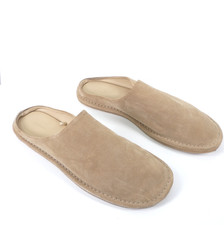 Zara Mens Leather Clogs Mules