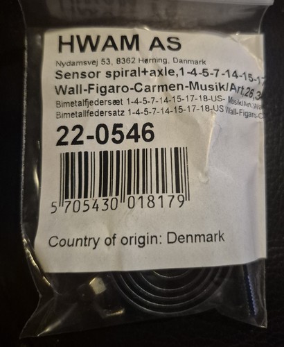 Wiking hwam 0546 sensor - wiking,