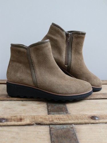 Clarks suede ankle boots uk - clarks,