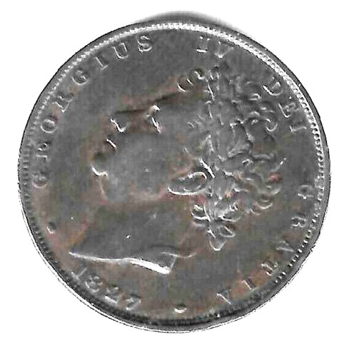 King george 1827 - george, iv