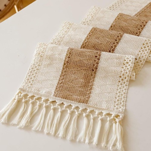30x120 rustic macrame woven - rustic,