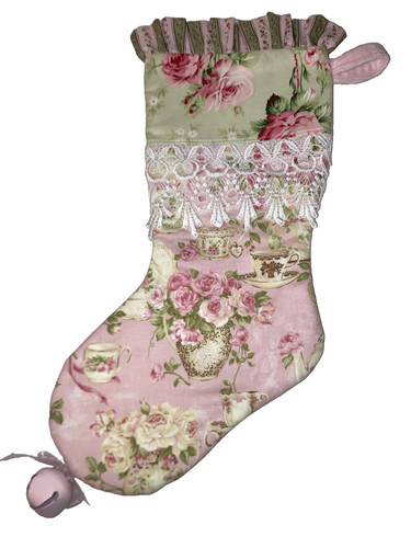 Handmade christmas stocking - christmas,