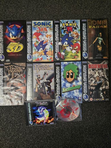 Sega saturn games bundle sonic - games,