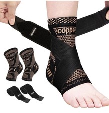 Copper-Infused Ankle Brace
