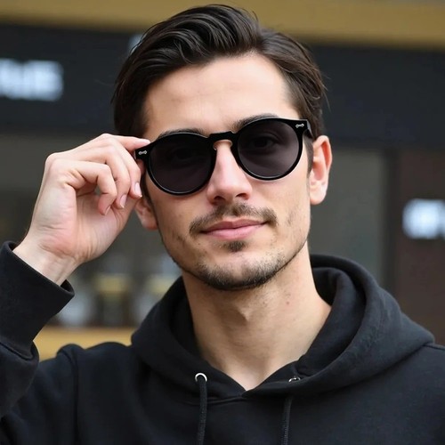 Retro round polarized - retro,
