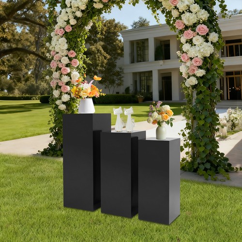 3pc metal display pedestal - display,