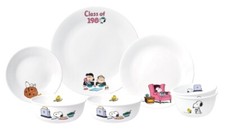 CORELLE x PEANUTS Snoopy 2-Person Brunch Dinnerware SET – 7 Pieces / EXPRESS