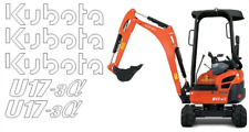 Kubota U17-3a Mini Digger