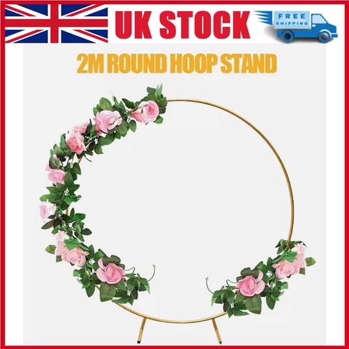 Round hoop balloon arch - 2m,