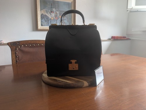 Hermès 1950s green - green, box