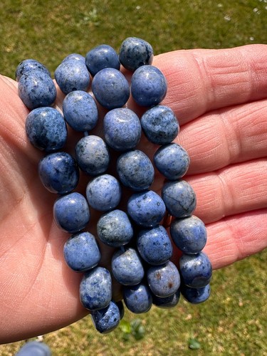 Dumortierite crystal bracelet - crystal,