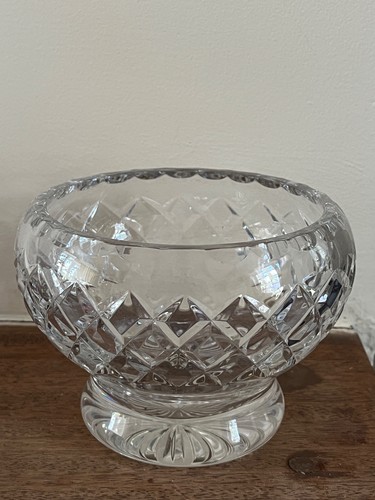 Vintage crystal bowl possibly - crystal, (possibly