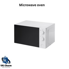 TILLREDA Microwave Oven White Handy Small-Size Microwave Oven Preparing Food