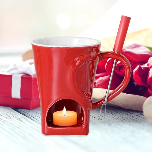 Chocolate fondue ceramic - chocolate,
