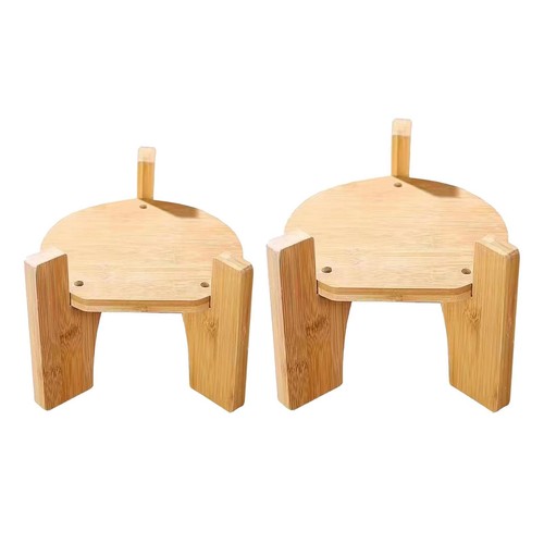 Drink dispenser stand bamboo - stand,