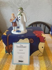 Coalport Snowman - The Gift