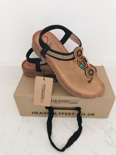 Heavenly feet zing strap - heavenly, t-strap