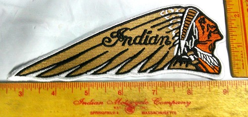 Indian chief patch motorcycle - indian,