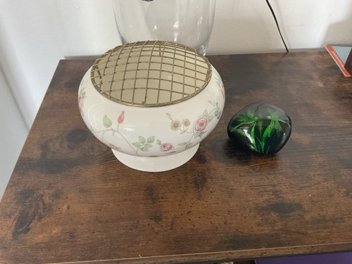 Bone china rose bowl - bone,