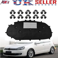 Car Hood Engine Sound Insulation Cotton Pad Thermal Heat Shield For VW Golf 6 !~