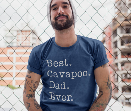 Cavapoo dad shirt gift best - shirt,