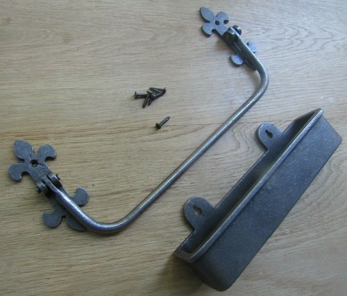 Cast iron pew - pew, umbrella