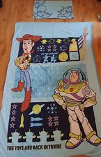 Toy Story Single Duvet Cover And Pillow Case Buzz Woody Aliens children's disney