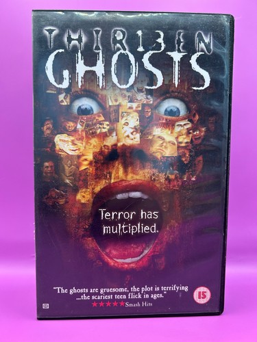 Thirteen ghosts rental vhs - thirteen, ex-rental
