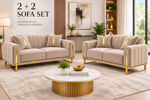 Luxury modern sofa set - modern,