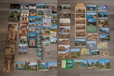 Worldwide Vintage Postcards Lot (100+) w/ 3 Playable Record Cards Rare