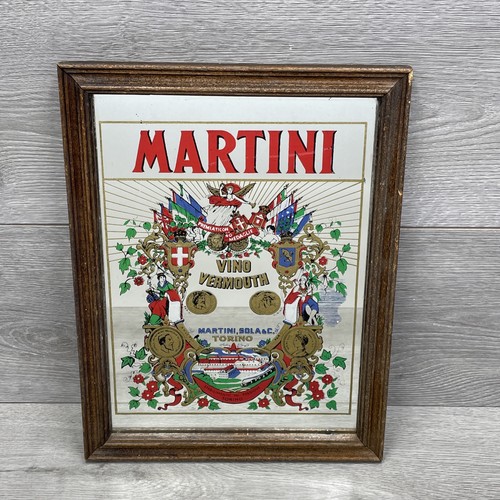 Vintage martini mirror - martini,
