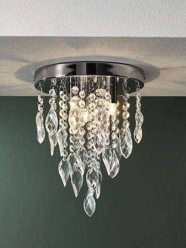Crystal chandelier light - crystal,