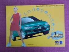 PEUGEOT 106 INDEPENDENCE BROCHURE (PB 32+)
