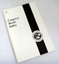 Congress Books Index