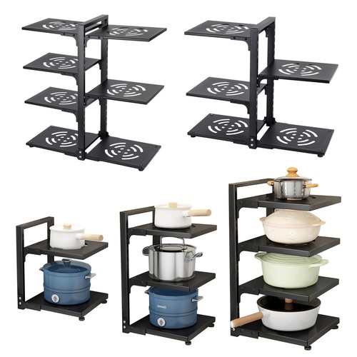 Adjustable kitchen pot - kitchen, pan