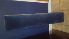 Victorian Long Foot Stool - royal blue velvet -115cm