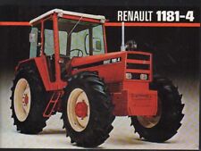 Renault "1181-4" Tractor Brochure Leaflet