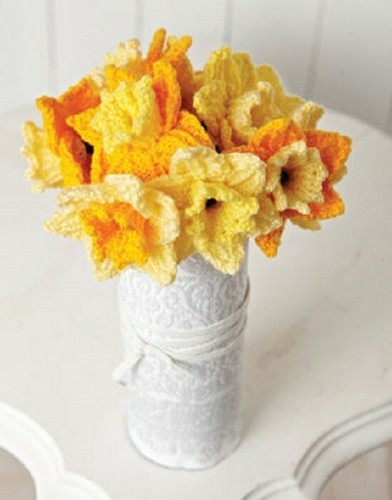 Knitting pattern for daffodls - knitting,