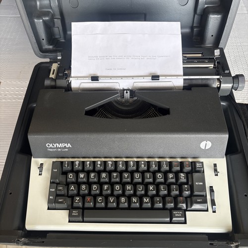 Vintage olympia report - vintage,