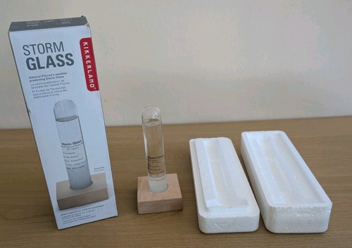 Kikkerland storm glass admiral - glass,