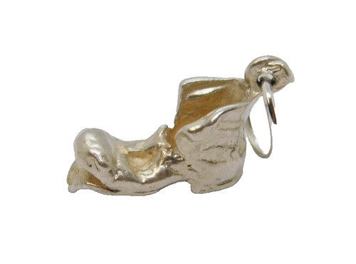 Sterling silver clowns shoe - sterling,